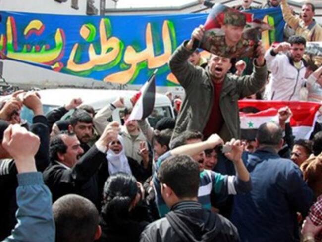 Reportan 453 muertos en protestas de Siria