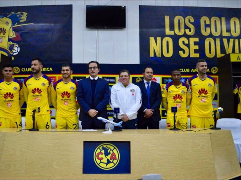 El Club América presenta oficialmente a sus refuerzos