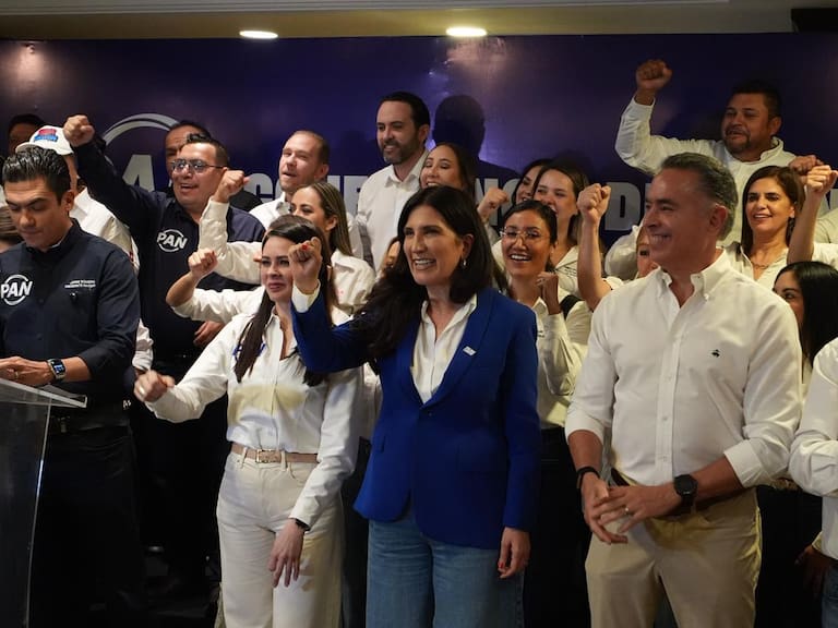 Kenia López Rabadán, presidenta de la Cámara de Diputados