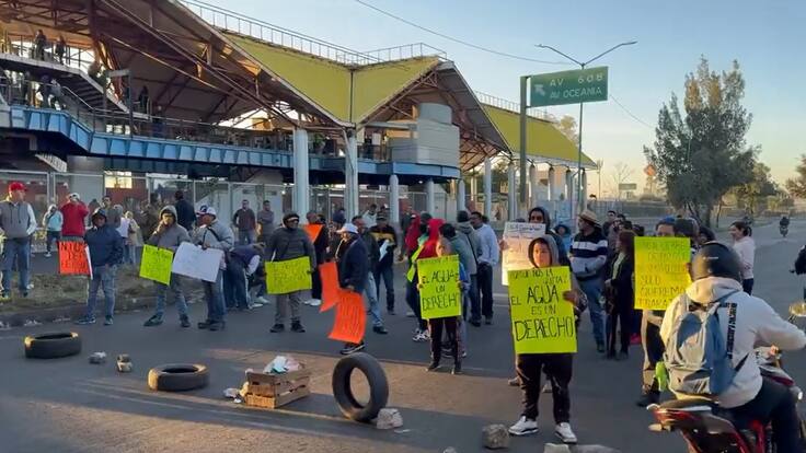 ¡Toma precauciones! Hay cierres viales en protesta por la “Operación Caudal”