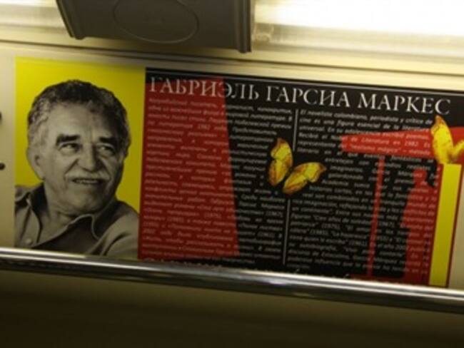Inundan por seis meses Metro de Moscú con obra de García Márquez
