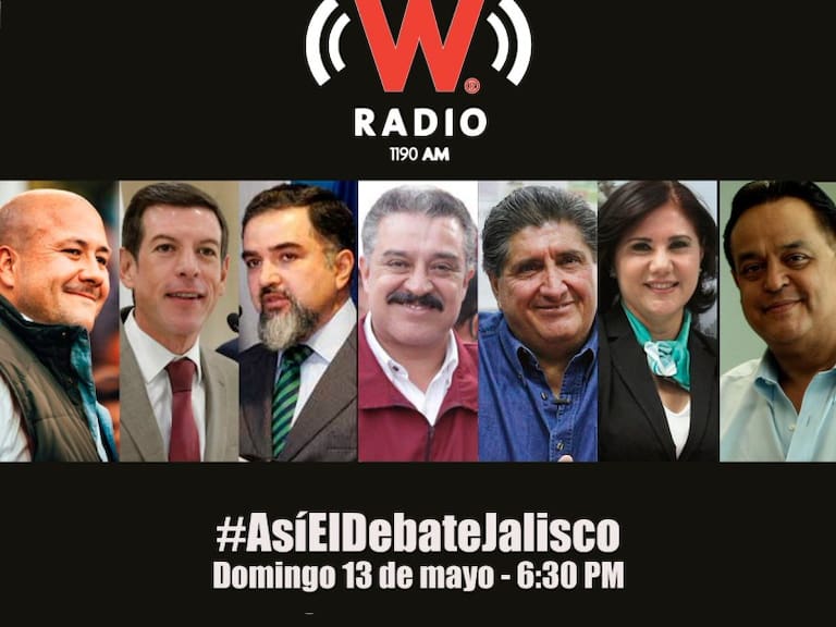 Sigue aquí la transmisión del debate para gobernador de Jalisco