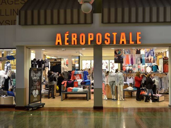Aeropostale se declara en bancarrota