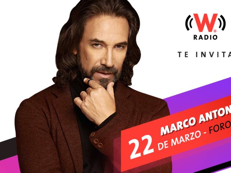 W RADIO te invita a disfrutar de Marco Antonio Solís