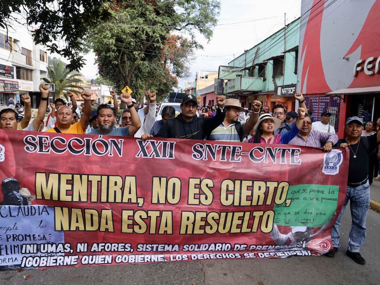 El próximo jueves 13 de agosto que la presidenta Sheinbaum se reunirá con representantes de la Sección 22 de la CNTE a fin de revisar plazas y cuestiones educativas.