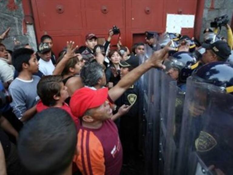 Disturbios por derrota de México