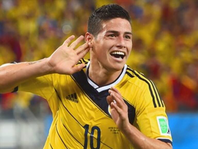 James Rodríguez, elegido mejor deportista 2014 para América