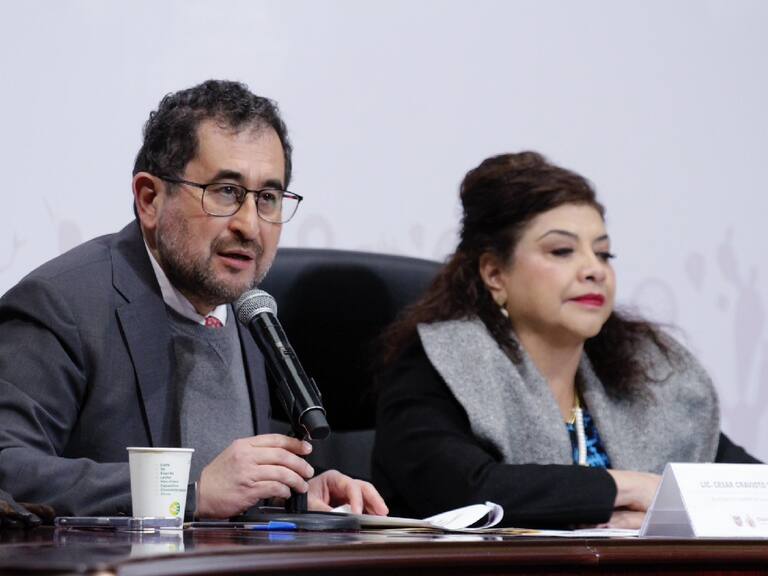 El secretario de gobierno de la CDMX, César Cravioto y la jefa de gobierno, Clara Brugada dieron los pormenores de la convocatoria para el proceso judicial en la capital.
