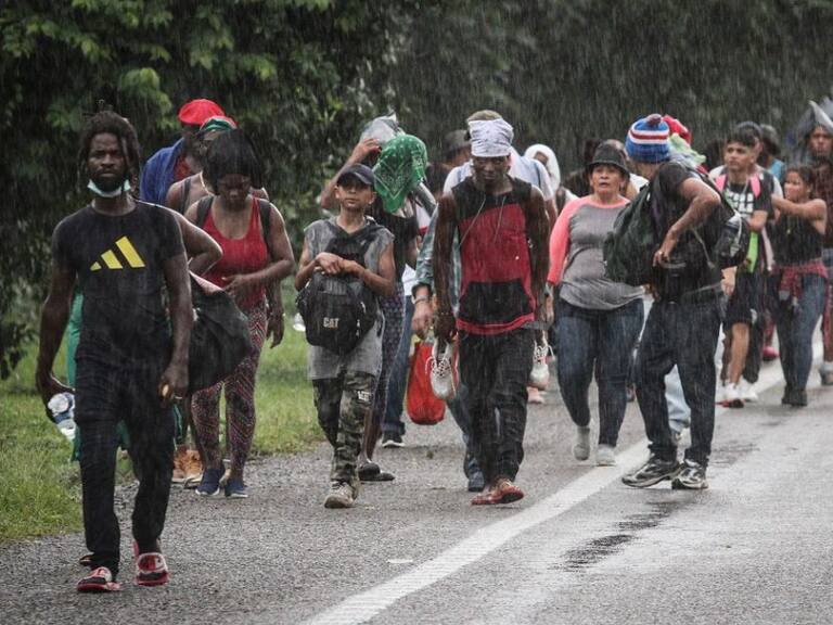 Emite CNDH medidas cautelares para proteger a caravana migrante