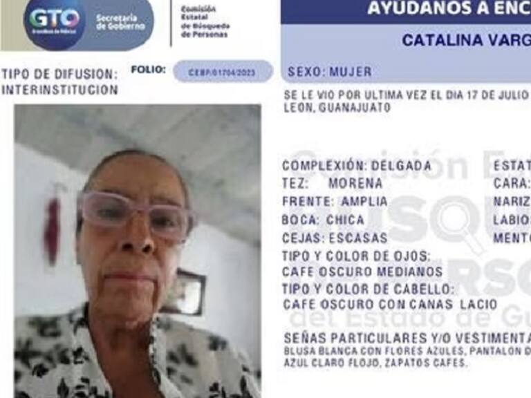 Catalina Vargas, madre buscadora es reportada desaparecida en León