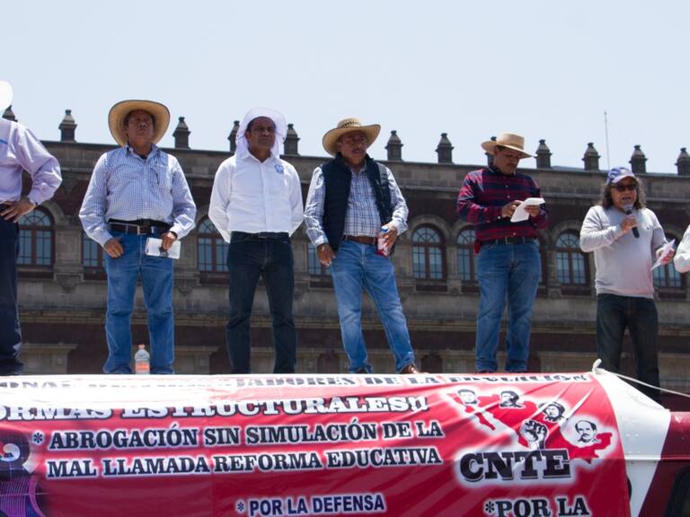 Abrogación de la Reforma Educativa será en las calles: CNTE