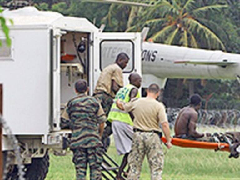 Deja 10 muertos accidente de avión de la ONU en Kinshasa