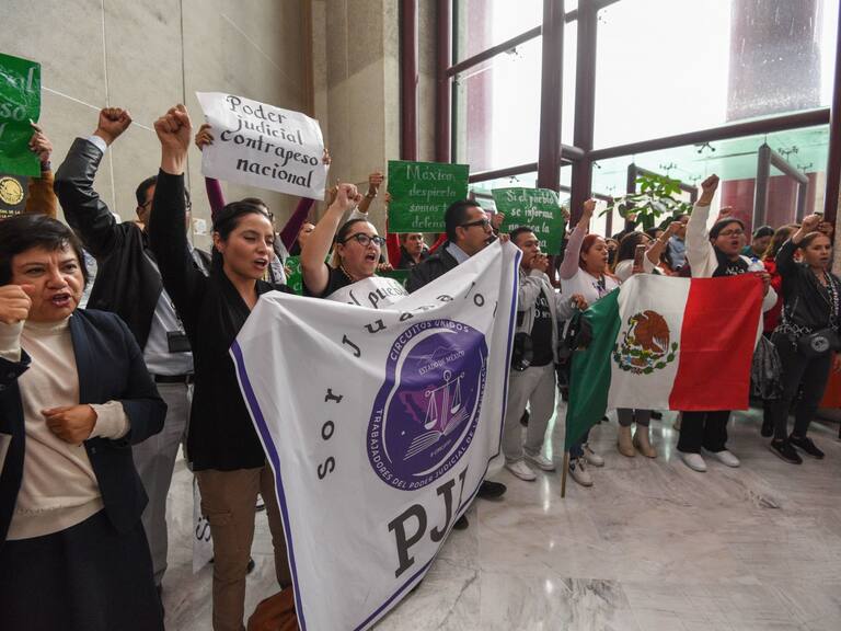 Jueces de Distrito, Magistrados de Circuito del Poder Judicial apoyan las manifestaciones de los trabajadores en contra de la reforma judicial