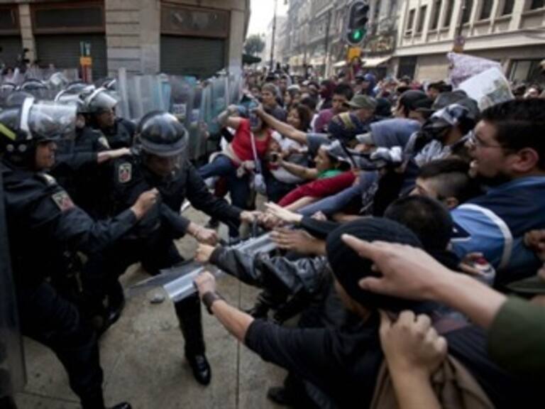 Consigna PGJDF a 69 personas por actos vandálicos del 1 de diciembre