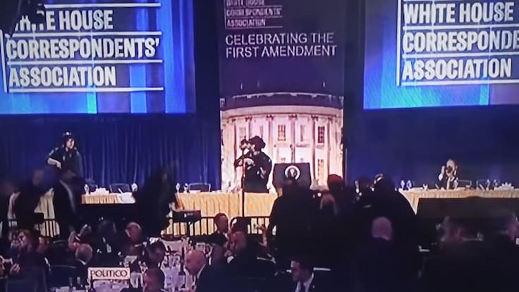 Cena de Corresponsales de la Casa Blanca es interrumpida por disparos, el tirador fue abatido|Video