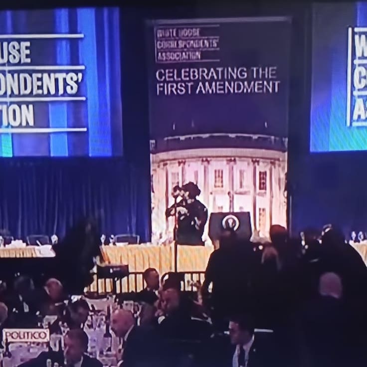 Cena de Corresponsales de la Casa Blanca es interrumpida por disparos, el tirador fue detenido|Video