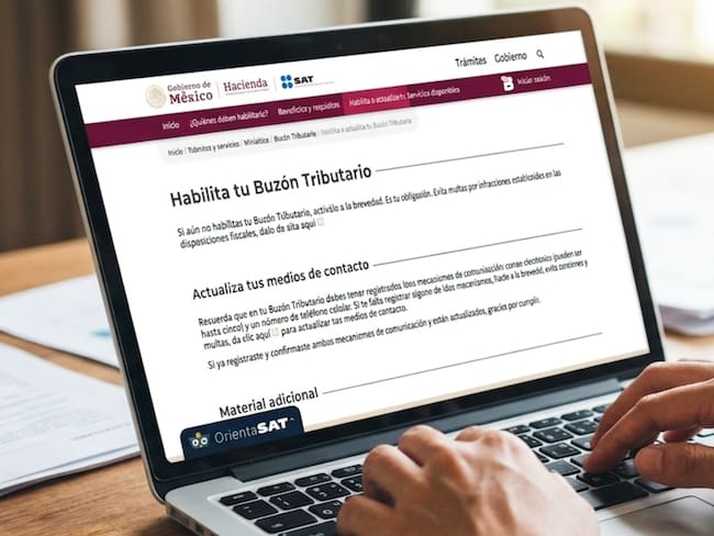 Buzón Tributario del SAT: así puedes activarlo por primera vez paso a paso desde casa