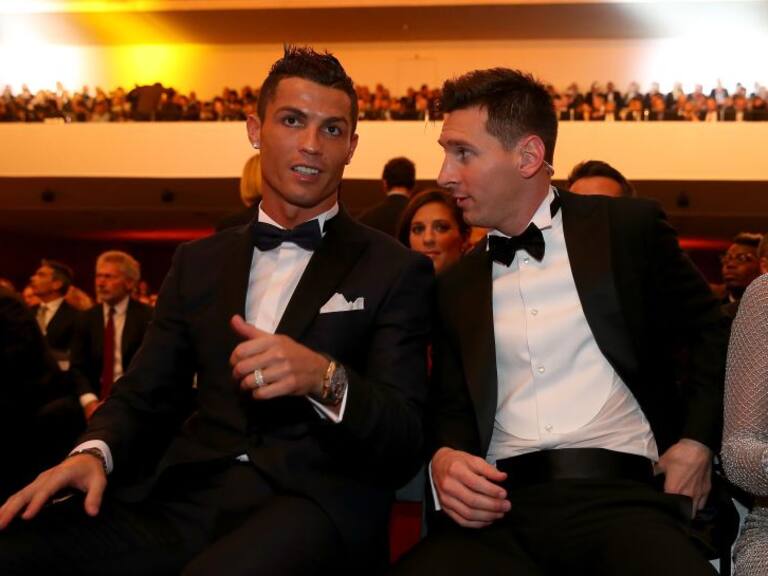La &quot;felicitación&quot; de Cristiano Ronaldo a Lionel Messi en Whatsapp