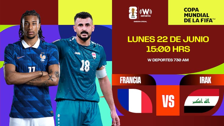 Francia vs Irak EN VIVO: previa, posibles alineaciones y dónde ver la fecha 2 del Mundial 2026