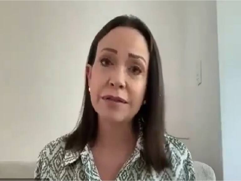 Por medio de una videoconferencia con medios mexicanos, Machado solicitó la ayuda del Gobierno de México