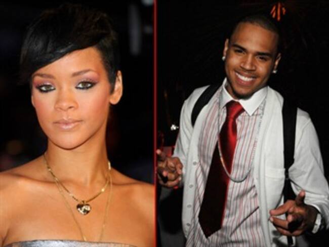 Coinciden Rihanna y Chris Brown en evento deportivo