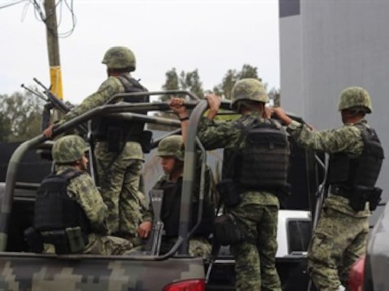 &#8203;Policía militar opera en Michoacán