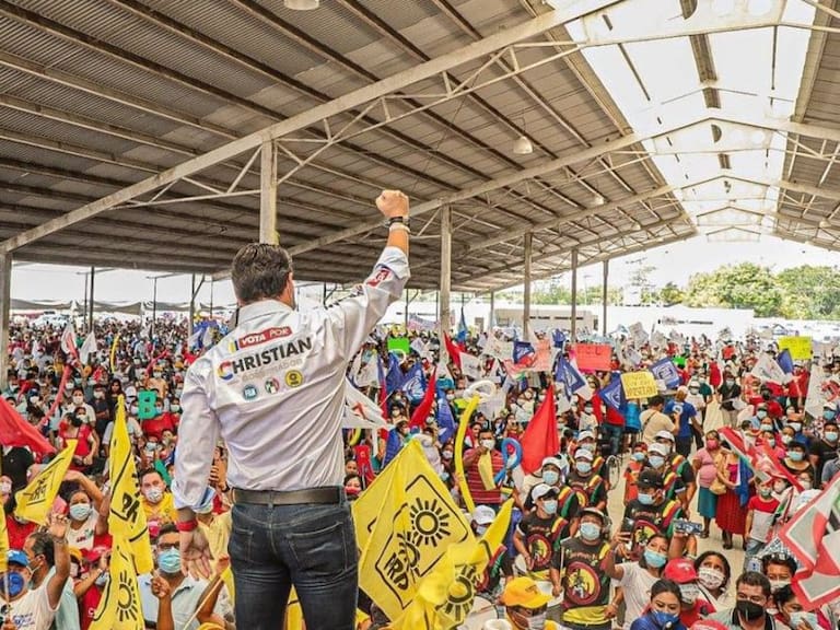 Declina Fuerza por México al gobierno de Campeche en favor de priista