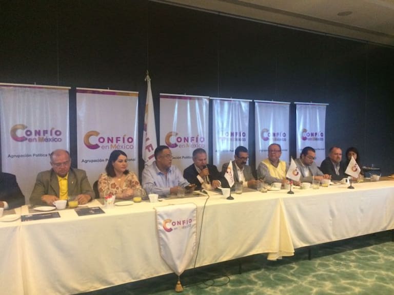Agrupación Confío en México apoyará a cerca de 400 candidaturas