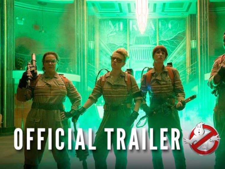 Tráiler de la nueva película de Ghostbusters, el más odiado de Youtube