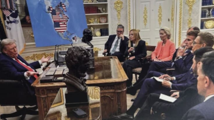 Trump publica imágenes generadas con IA que muestran a Venezuela, Canadá y Groenlandia como parte de Estados Unidos