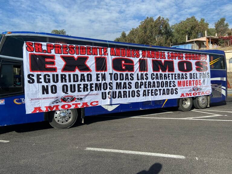 Protesta de transportistas es asunto electorero: AMLO