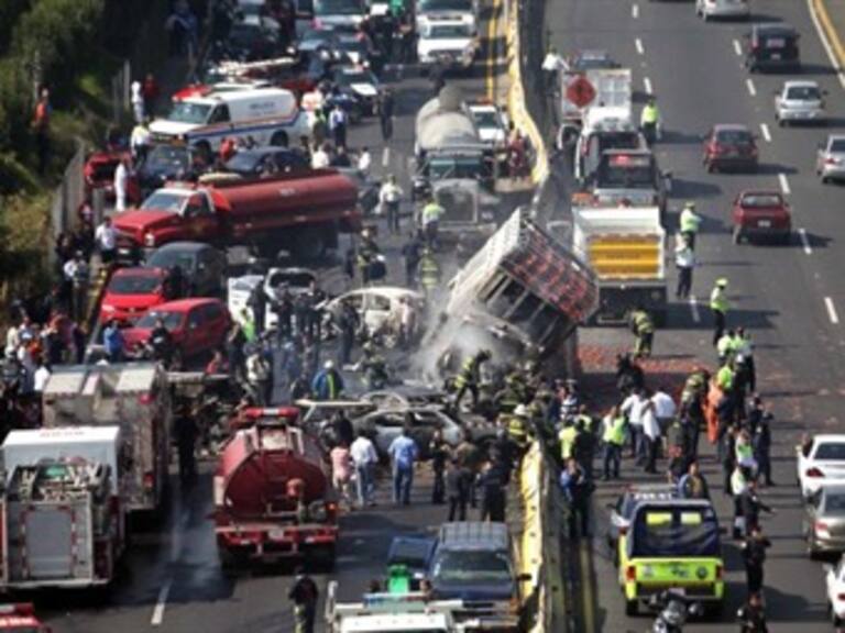 Identifican a persona fallecida en accidente de la México-Toluca