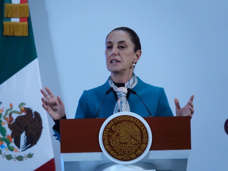 La presidenta de México, Claudia Sheinbaum envió un mensaje de calma a los mexicanos y connacionales tras el virtual triunfo de Donald Trump en el proceso electoral de Estados UnidosFOTO: GALO CAÑAS/CUARTOSCURO.COM