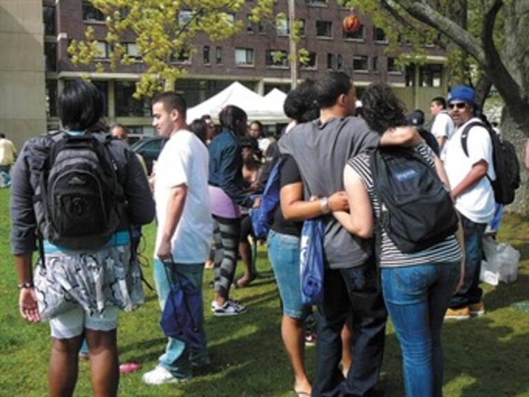 Universitarios en verano