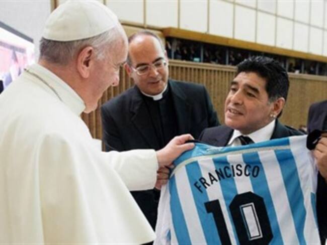 El día que el Papa Francisco reunió a los mejores futbolistas del mundo
