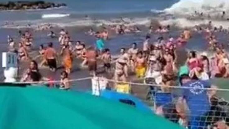 Ola gigante en Argentina deja un muerto y 12 heridos y revive alertas en zonas costeras