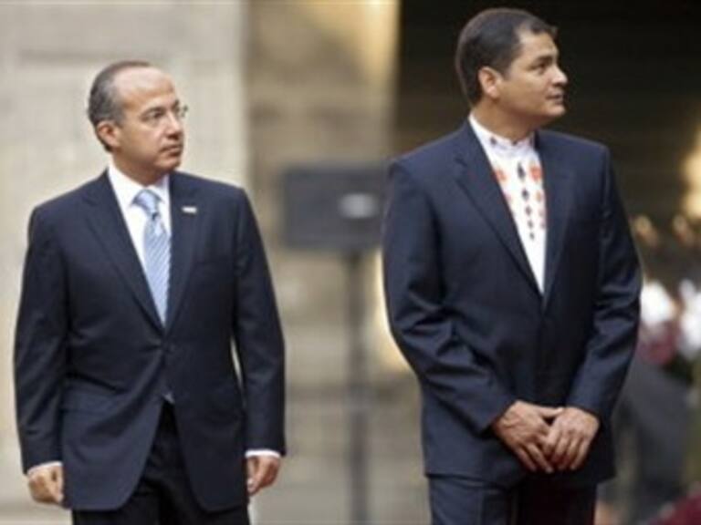 Otorga México pleno respaldo a Correa