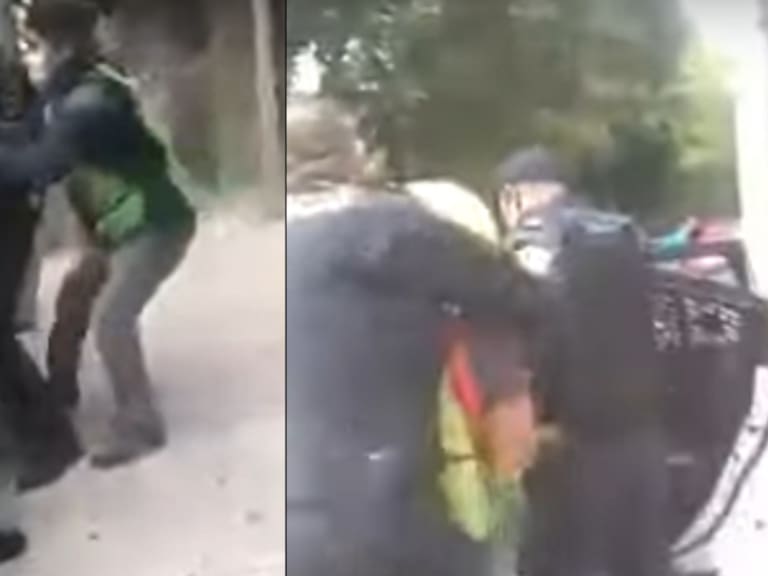 Policías de CDMX agreden y detienen a albañil que trabajaba en Iztapalapa