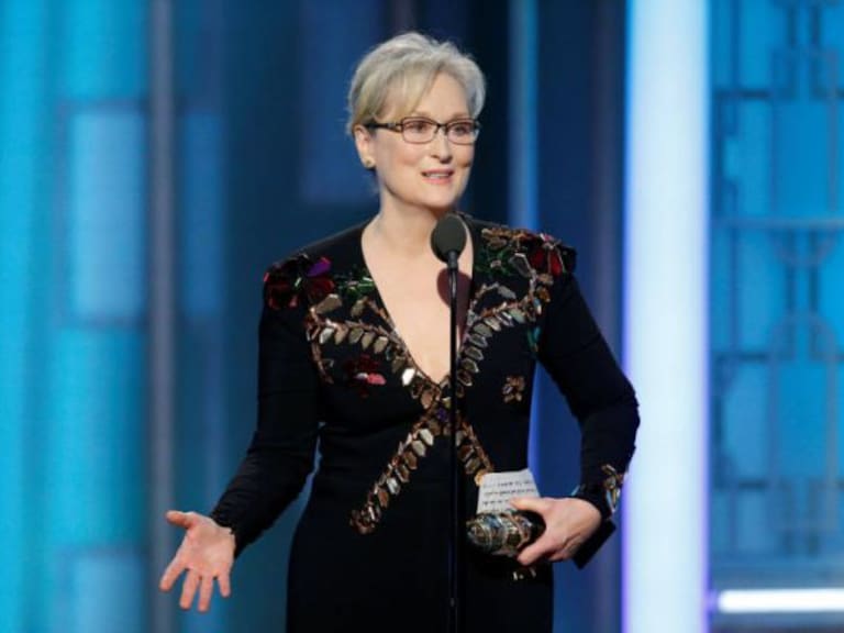 El polémico discurso de Meryl Streep en los Globos de Oro 2017