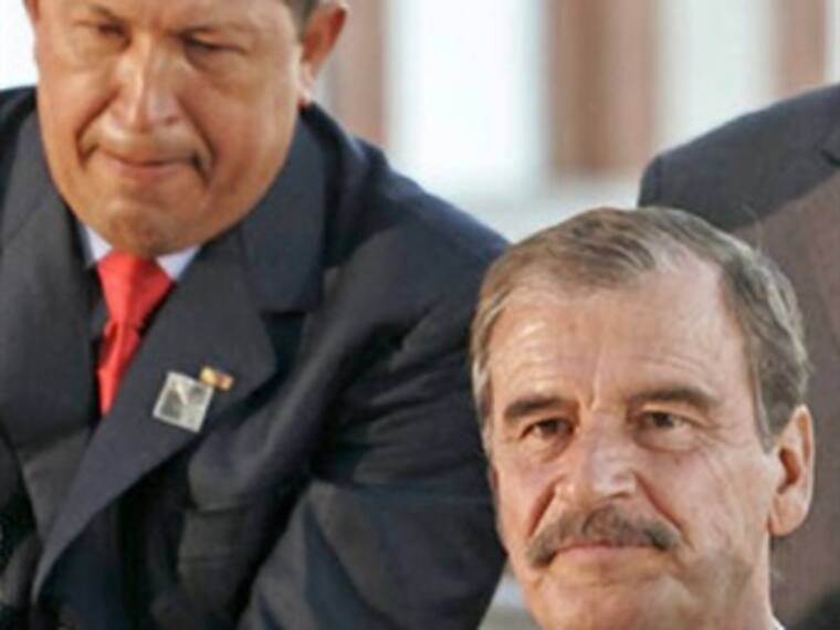 ‘Da tristeza el entreguismo de Fox’. Hugo Chávez, presidente de Venezuela. 05/03/13