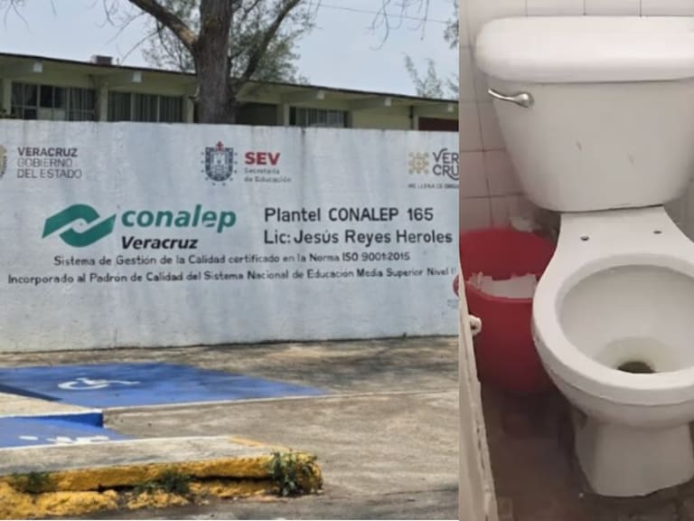 Un feto humano de aproximadamente 9 semanas de gestación fue encontrado dentro de los sanitarios del Conalep en Tuxpan, Veracruz.