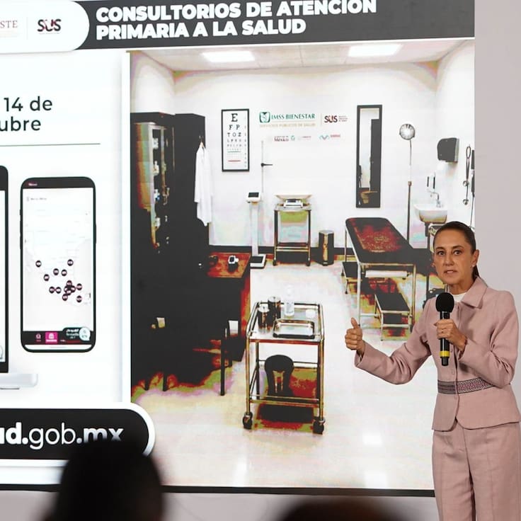 Consultorios SUS iniciarán operaciones en enero: Sheinbaum