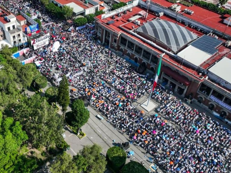 Estado de México arropa a Sheinbaum: multitud sigue su informe en Tlalnepantla. FB