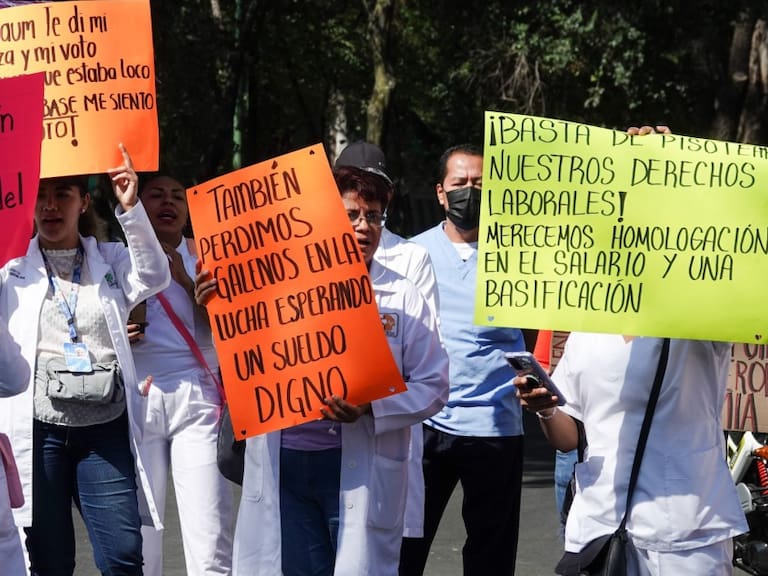Martí Batres pide a los médicos que no hagan protestas