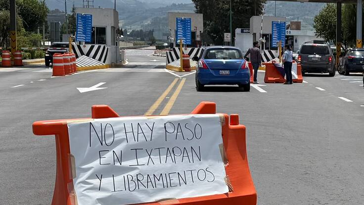 Bloqueos y tensión en el sur del Edomex por mega operativo contra La Nueva Familia Michoacana