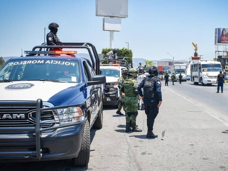Activan operativo de seguridad en Morelos