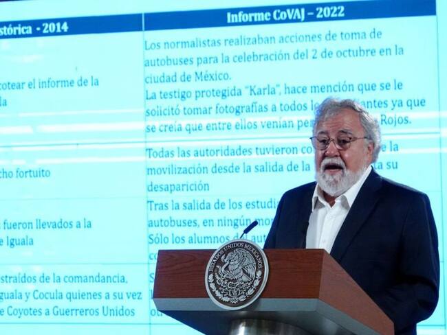 Encinas defiende informe Ayotzinapa… “nosotros no torturamos a nadie”