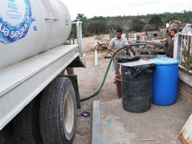 Afecta falta de agua en Durango a 25 mil personas