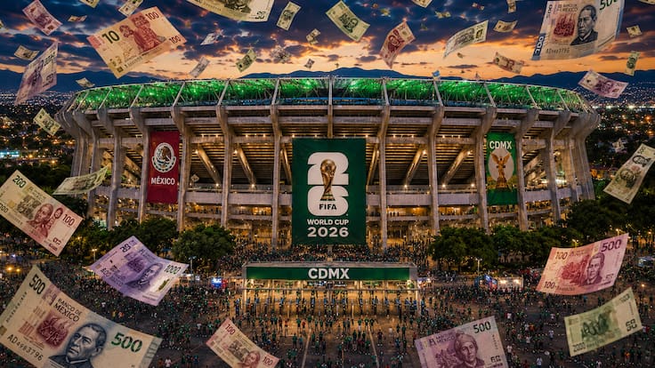 ¿Cuánto dinero dejará el Mundial 2026 en México? Las cifras que ya perfilan un impacto millonario