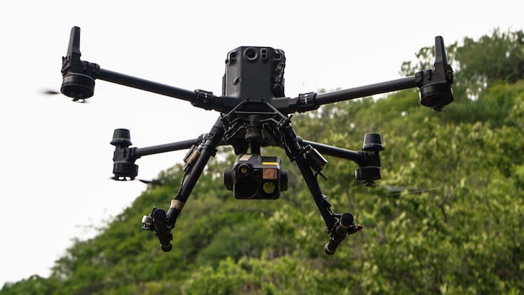 Drones en frontera fueron derribados en Texas, EEUU; eran usados por traficantes de migrantes: Sedena